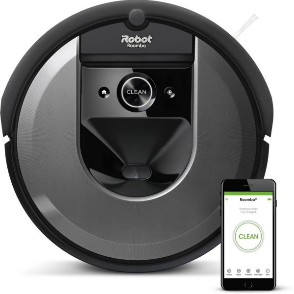 Робот-пылесос iRobot Roomba Combo i8 55 Вт черный графит/черный